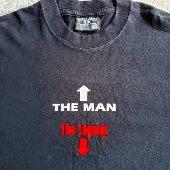 The man the legend long sleeve t-shirt